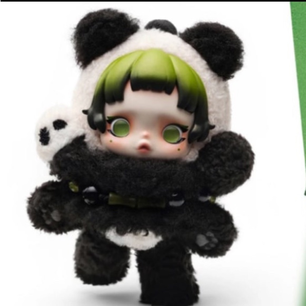 Skullpanda Lazy Panda Pendant pop mart